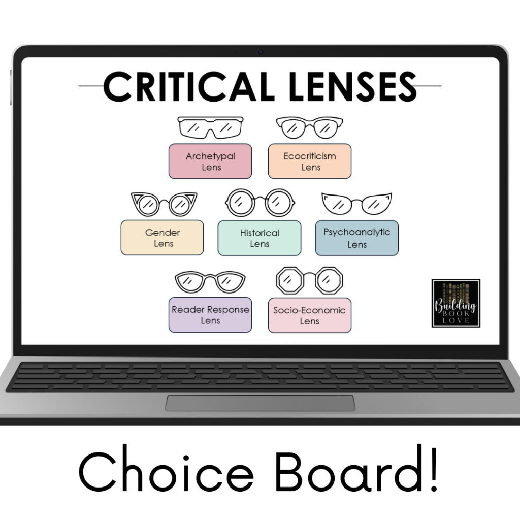 Critical Lenses Choice Board