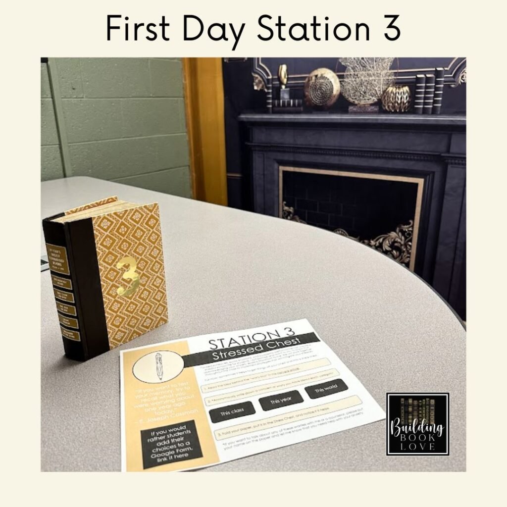 ELA First Day Activity Ideas
