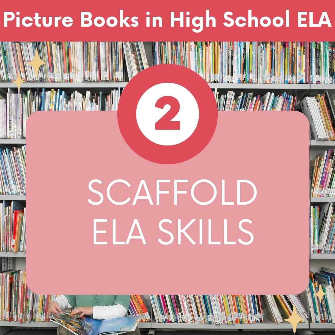 Using Picture Books in High School to Start an ELA Unit Building Book