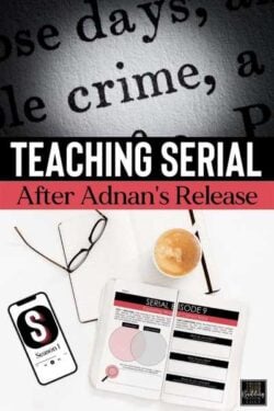 Teaching Serial After Adnan's Release