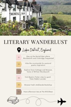 Bookish things to do in the Lake District of England