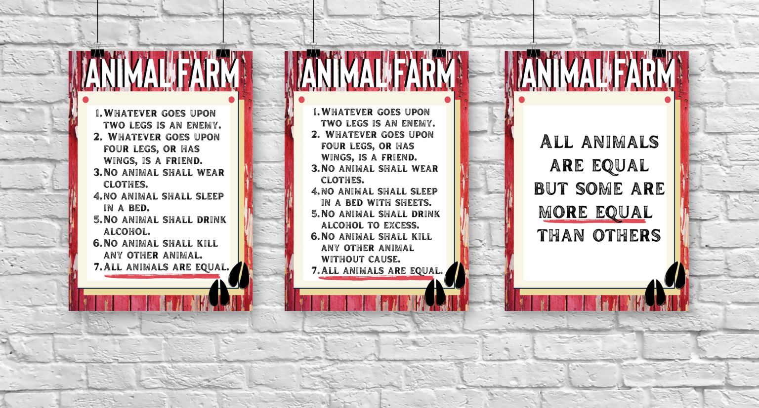 Teaching Animal Farm Like It's Your Civic Duty Building Book Love