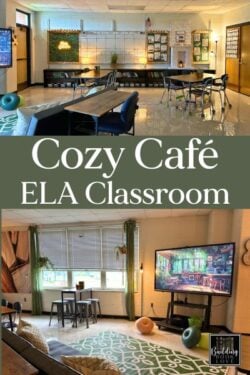 Cozy Cafe Themed Junior High ELA Classroom