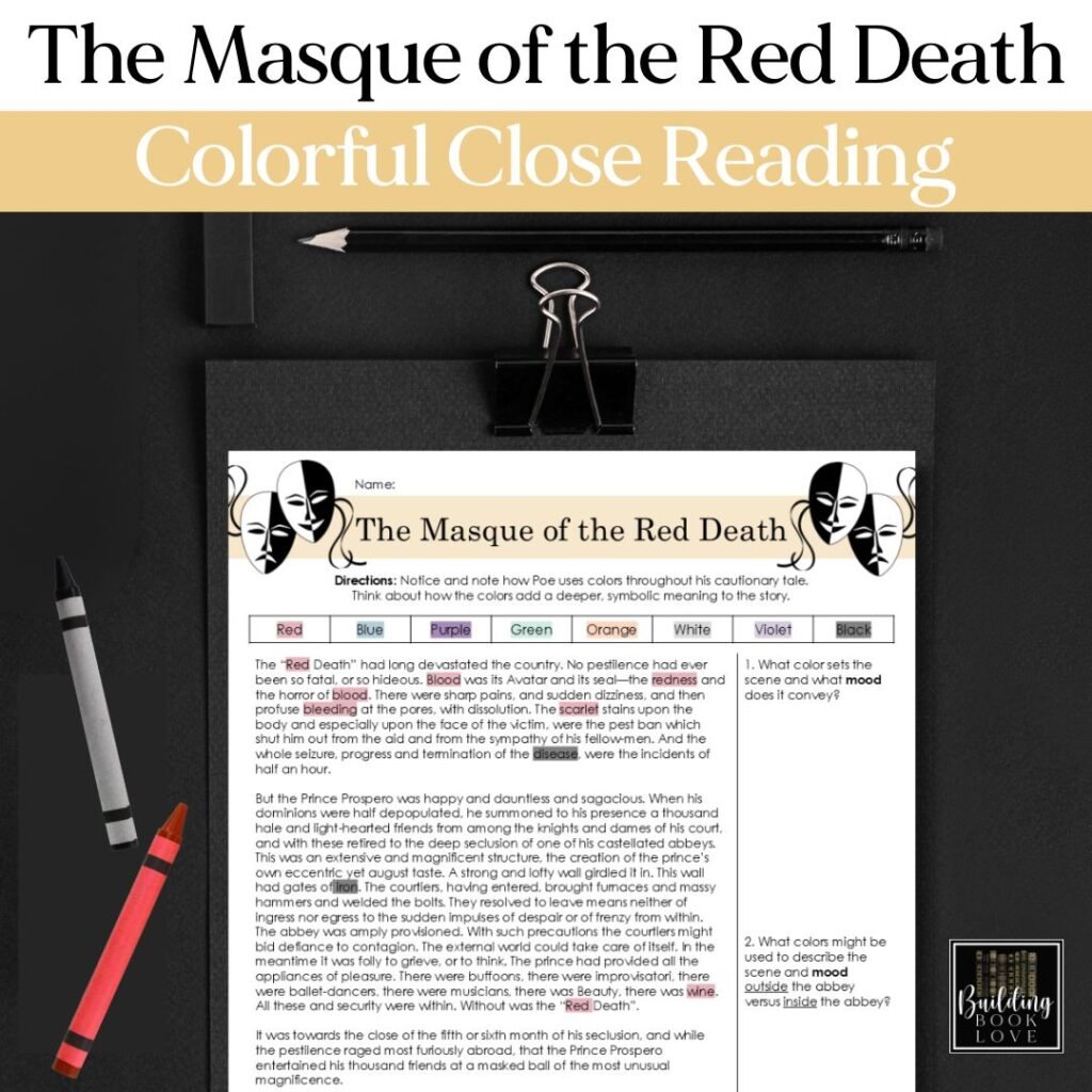 The Masque of the Red Death Guided Reading