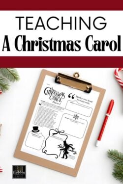 A Christmas Carol teaching ideas