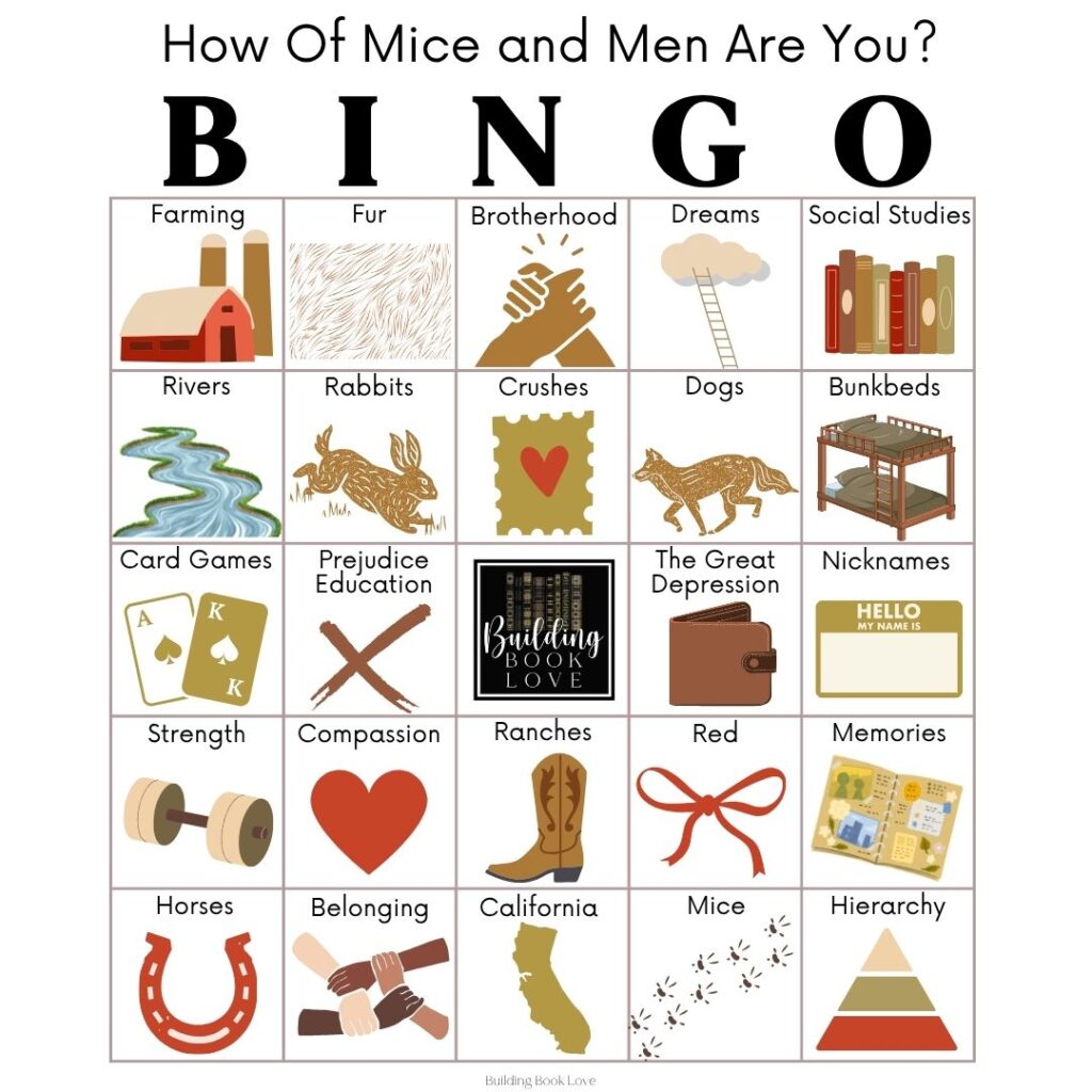 Of Mice and Men Free Activity