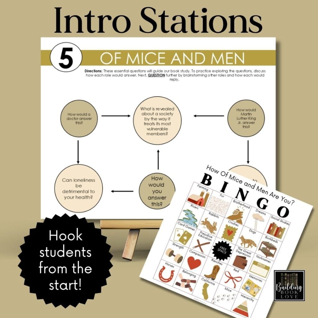 Of Mice and Men Introduction Ideas